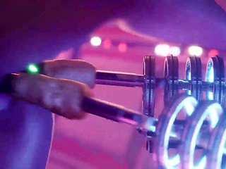 3D My Huntess Slave and a slut girl fucking her using fuck machine and a dick, when she scream i like her moan