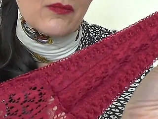 Secret Fantasies Come True! Sniffing Sexy Panties and Cumming on Them, Lady Victoria Valente