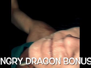 Slut Wife Throat Fuck Angry Dragon Throatpie