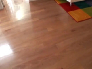 Busty ebony double penetrated by big cocks