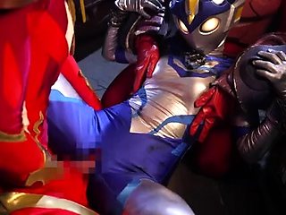 two women fetish latex asslicking and anal mff