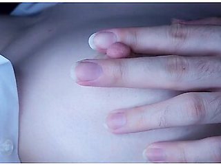 Nipple Play, Bite And Suck Nipples // Natural Asian Tits // Japanese Breast Massage