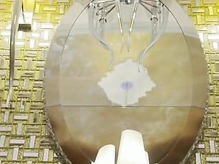 Sexy Girl in the Bathroom Prepares Takes Panties off and Her Girlfriend Visit Her to Spread Her Pussy and Check Her Small Tits