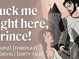 ASMR Audio Porn: Servant Begging for the Royal Cock - First Time, Foreplay & Teasing  - Erotic Audio Roleplay for Women
