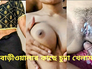 Bangladeshi Landlord Fucks 18 Year Old Desi Girl Alone in House - Riya Moni Hot Sex