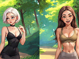 Ep2: No Fap Island Gameplay - Discovering Julie and Tatiana in the Forest
