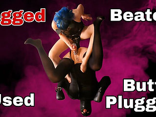 Training Zero Femdom Slave Gets Ballbusted & Pegged Hard - Amateur Homemade Anal Fuck