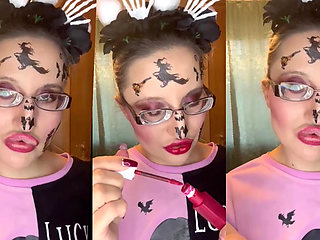 Sissy Surrender - Glasses and Lipstick Humiliation Asmr Clip by Findom Goaldigger