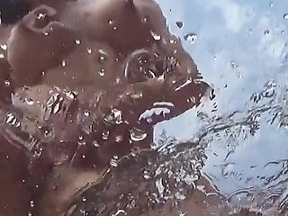 Horny MILF Loves to Pee on the Transparent Glass