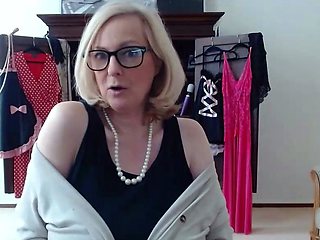 Big Boobed Blonde Masturbates With A Dildo In The Bathroom