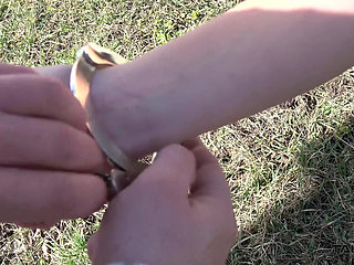 Kinky guy pick up a naughty blondie to fuck her hard