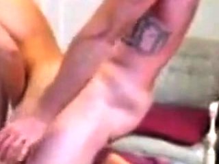 Muscle Daddy Barebacks His Latino Lover