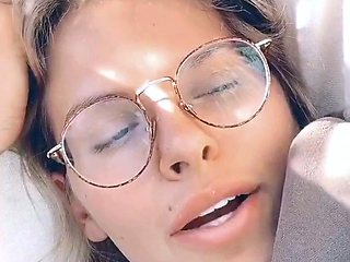 Euro amateur outdoor masturbation