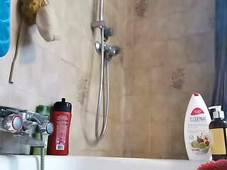 Shower Ritual Warm Water, Lather & Glistening Skin Pee and Farts