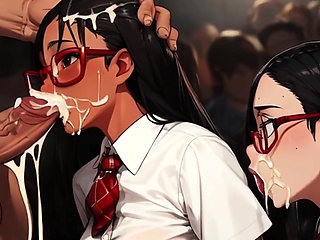 College Girls in a Mosh Pit 1