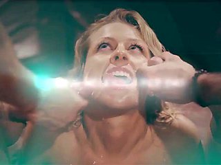 Slutty Babe Plays With Glory Holes And GIANT Dildos by Devils Film: Porn