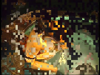 Lesbia Threesome with Strap on