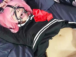 Submissive Teen 18+ Gets Her Tight Ass Stretched Out From Behind