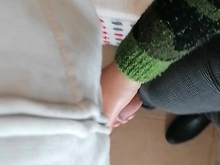 My Husband Is on Top of the Apartment, and My Lover Is Fucking Me Downstairs in a Cold Basement.