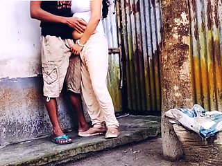 My Hot Bhabi Call me outside for My Bick cock Sucking and fucking hardly in doggy style.