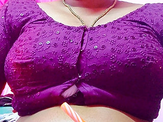 Village girl in saree, doing wonderful sex with affair person