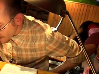 Slutty Housewife in Red Lingerie Cheating Her Husband with a Big Black Cock