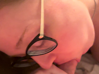 Pregnant Wife Sensual Nude Blowjob