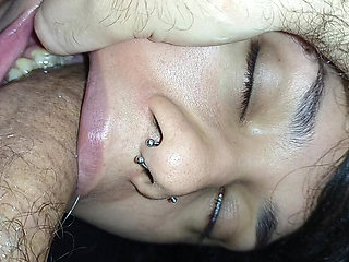 MISTACTION, fucking the slut's greedy mouth with a hard cock