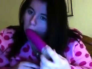 BBW with Big Tits Spreads Her Ass on Webcam