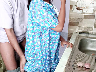 Secret romance with my desi bhabhi__kitchen fuck dever bhabhi xxx