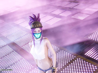 Aespa - Armageddon - Akali Sexy Striptease