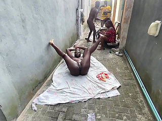 Fucking and Playing with Colleagues