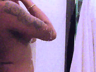 Taking a Shower and Teasing the Bastard Who Is Recording
