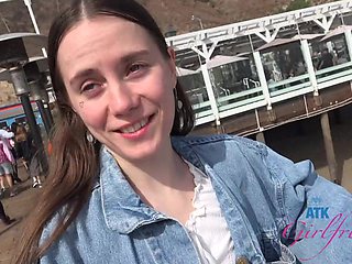 Sia Wood Seduces with Petite Brunette Malibu Charm