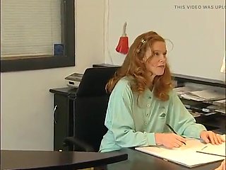 Dialogue with sandy-haired assistant