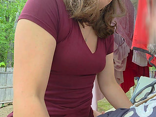 Sexy Homemade Amateur Fucked Outside