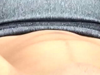 Petite amateur Samary rides big dildo solo at home