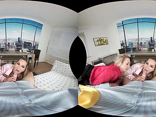 Beautiful harlots VR crazy adult clip