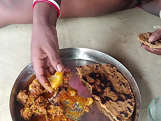 Bhabhi makke ki roti khate samay Masti ki