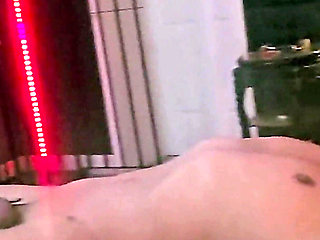 Stina Stone Femdom Handjob Tease Denial Facesitting by Mistress in Leather Gloves Part 1