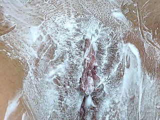 Shaving Hairy Pussies with a Close -up Shaving Foam!