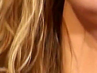 Hairy Blonde Babe Fingers to Ahegao Orgasm Ecstasy