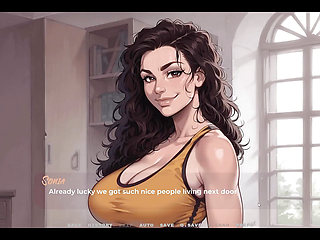 My New Girlfriend Taboo Hentai Game Ep.10 Hot Neighbor MILF Is Teasing Me with My Step Mom Workout!