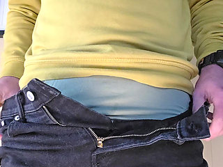 Showing my tight underwear