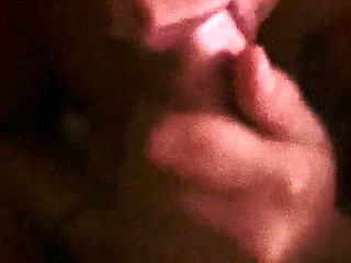 Homemade Amateur Latina Slurping Dick and Licking Ass