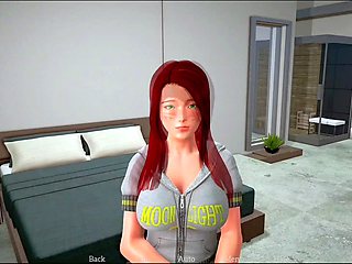 Office romance 3d, 3d erotic, 3d deep throat