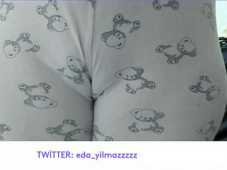 CAMELTOE- MASTURBATION IN PAJAMAS- PUFFED PUSSY- SWOLLEN PUSSY- TURKISH PORN
