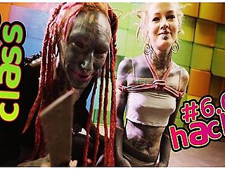 Shibari Tutorial - & Tricks And Hacks - How To Bondage Masterclass - Petite Blonde And Lily Lu