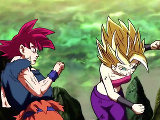 Bulma takes a break from the Dragon Ball game in a wild hentai adventure