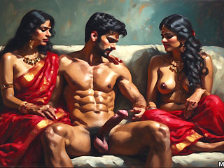 Busty indian teen in hotel room